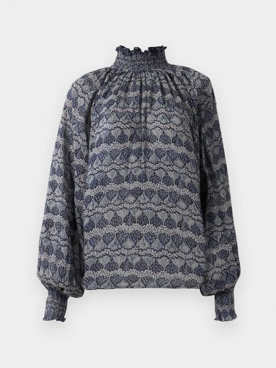 Foto van product Blouse Antik Batik blauw