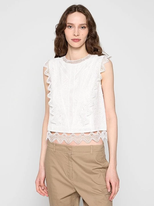 Foto van product Blouse Apart Glamour crème