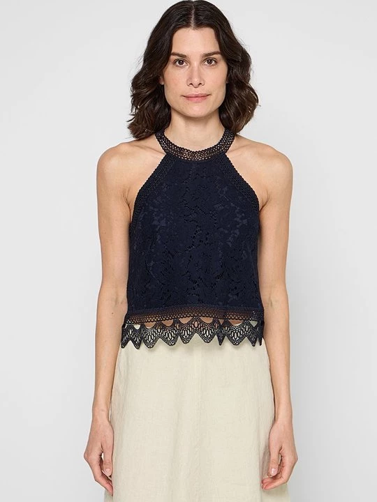 Foto van product Blouse Apart Glamour donkerblauw