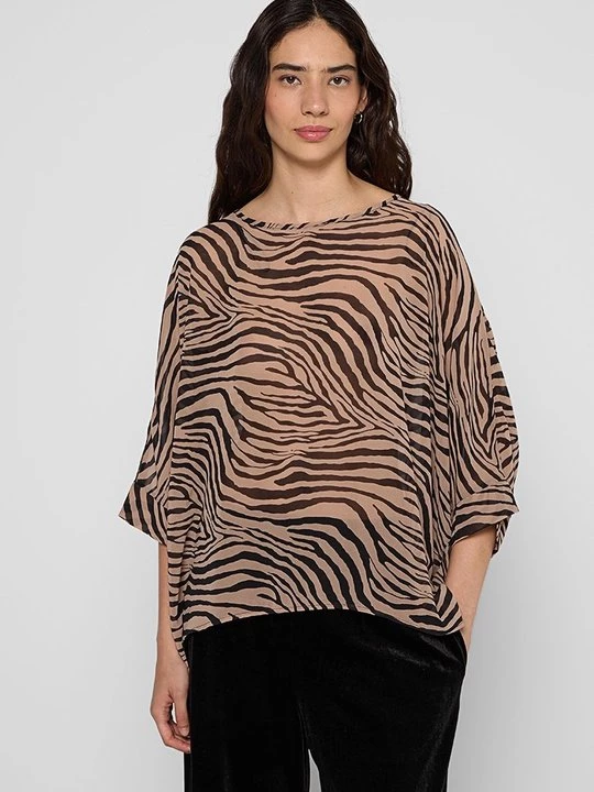 Foto van product Blouse Apricot bruin