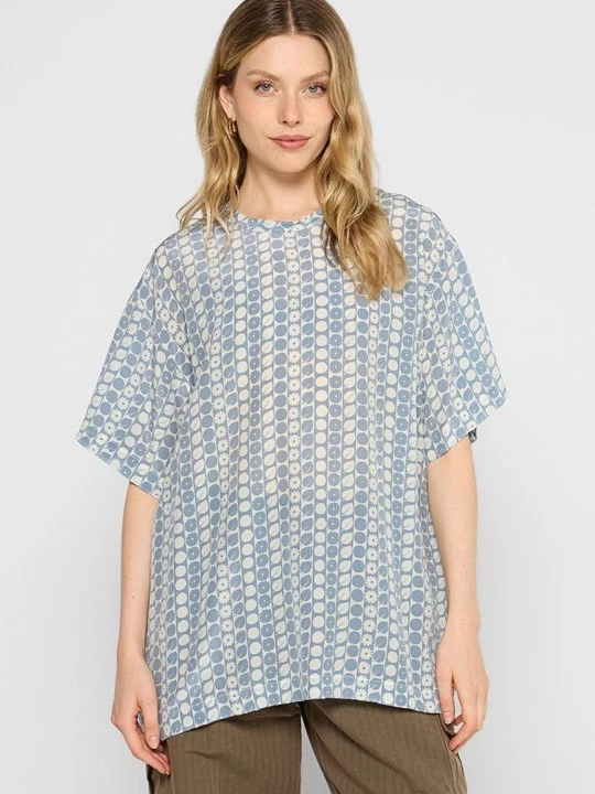 Foto van product Blouse Aspesi lichtblauw