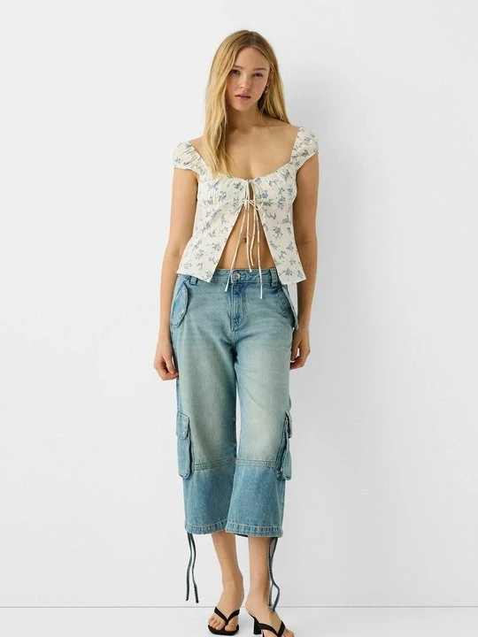Foto van product Blouse Bershka crème