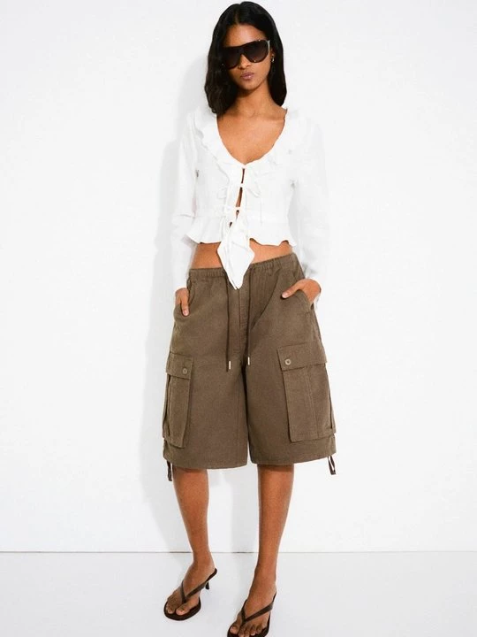 Foto van product Blouse Bershka wit