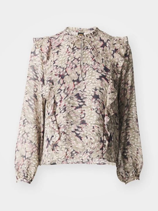 Foto van product Blouse Boss lichtbruin