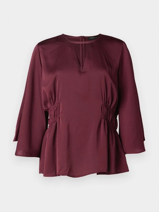 Foto van product Blouse Bruuns Bazaar donkerrood