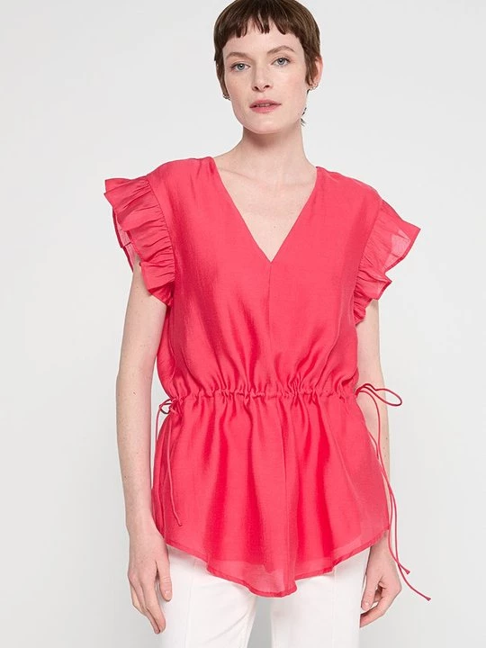 Foto van product Blouse Bruuns Bazaar donkerroze