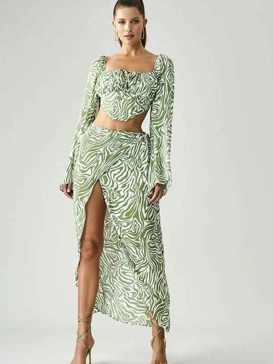 Foto van product Blouse BWLDR groen
