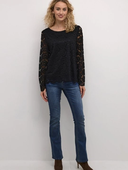 Foto van product Blouse Cream zwart