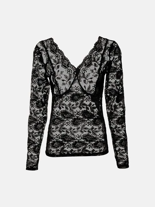 Foto van product Blouse Cream zwart