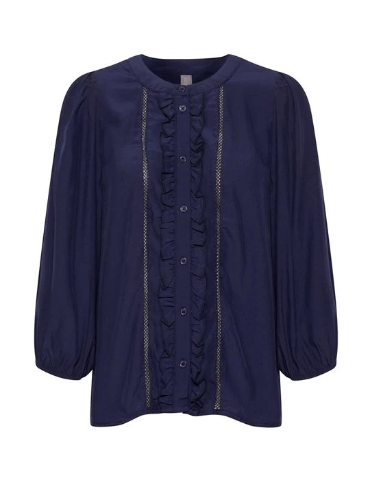 Foto van product Blouse Culture donkerblauw