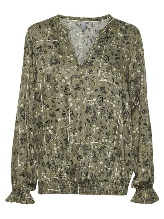 Foto van product Blouse Culture donkergroen