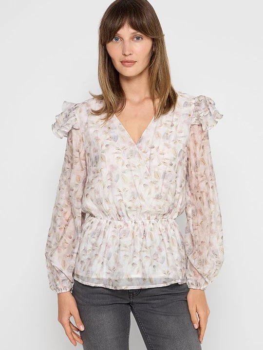 Foto van product Blouse Dreimaster bruin