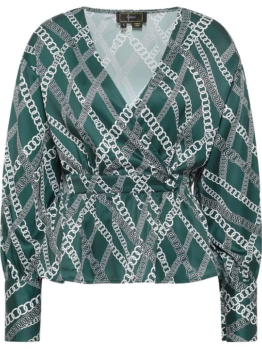 Foto van product Blouse Faina donkergroen