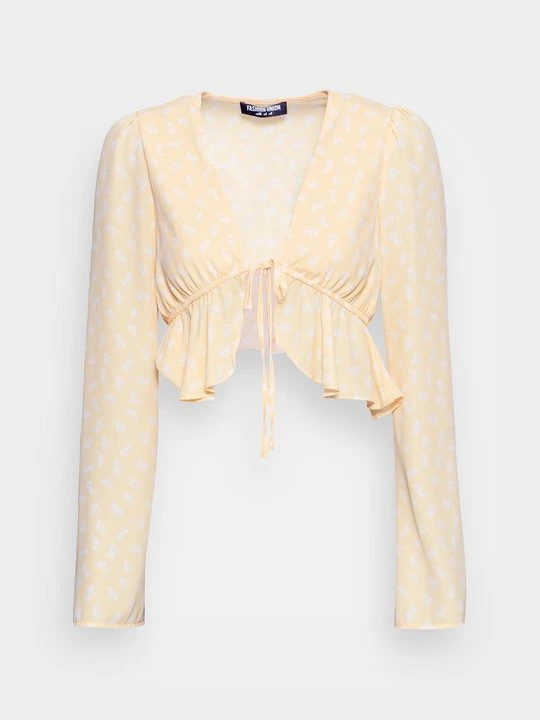 Foto van product Blouse Fashion Union geel