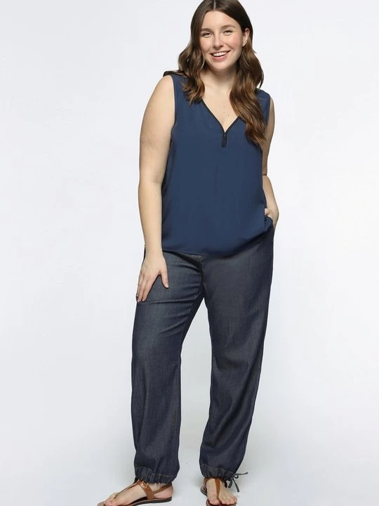 Foto van product Blouse Fiorella Rubino blauw