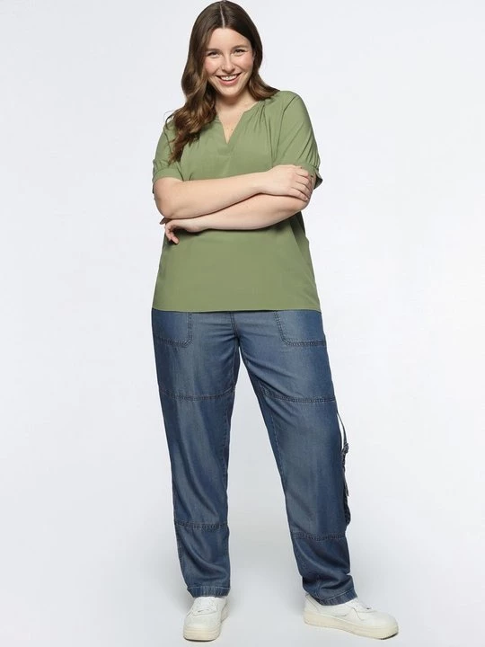 Foto van product Blouse Fiorella Rubino groen