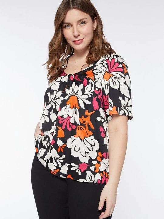 Foto van product Blouse Fiorella Rubino zwart