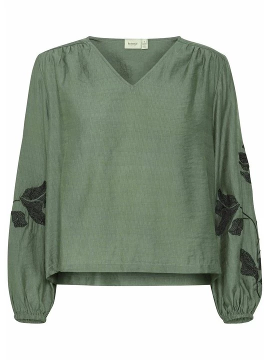 Foto van product Blouse Fransa wintergroen