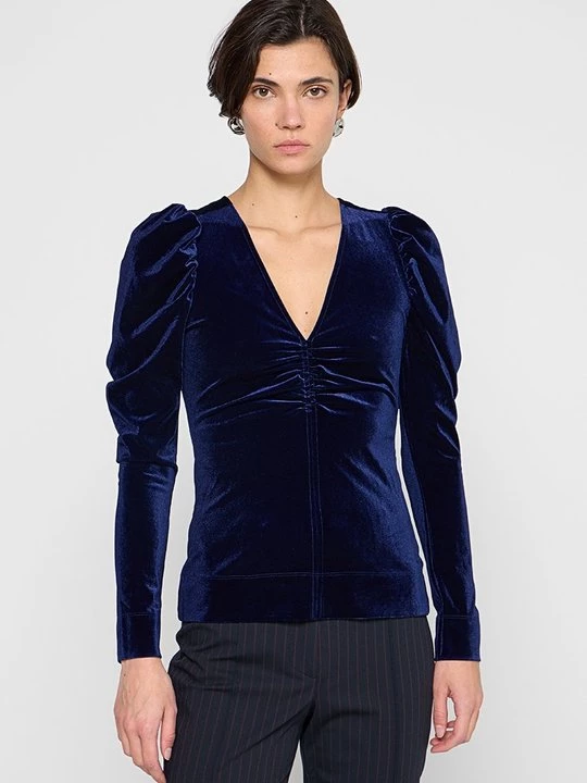 Foto van product Blouse Ganni blauw
