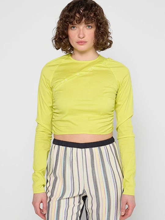 Foto van product Blouse Ganni geel
