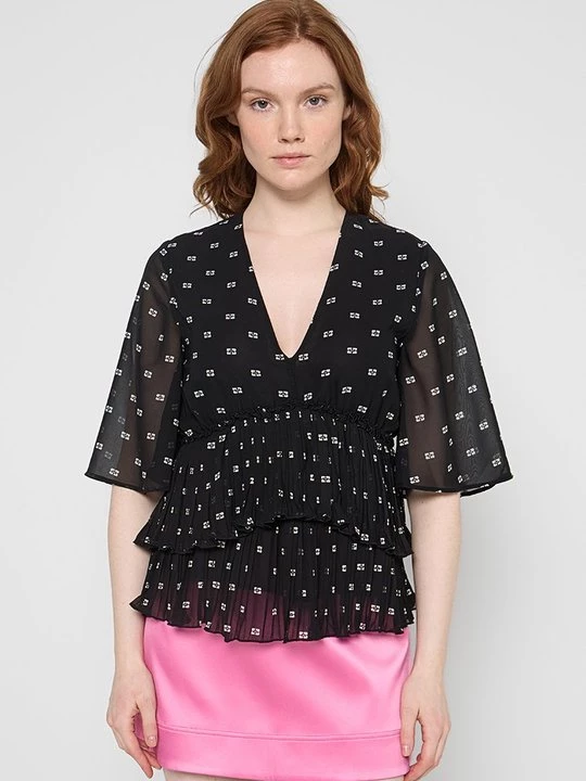 Foto van product Blouse Ganni zwart