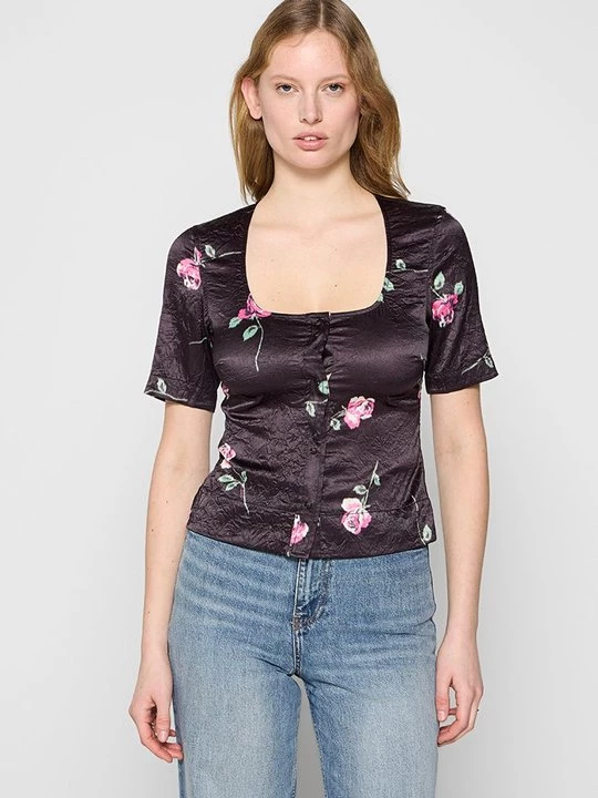 Foto van product Blouse Ganni zwart
