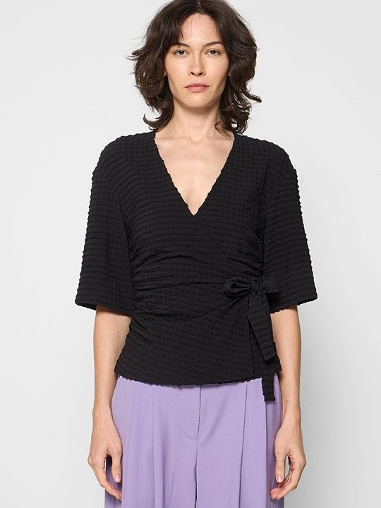 Foto van product Blouse Ganni zwart