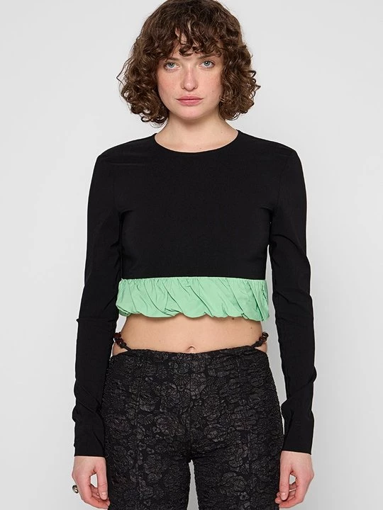 Foto van product Blouse Ganni zwart