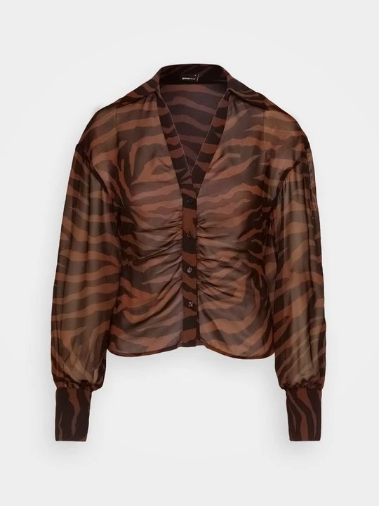 Foto van product Blouse Gina Tricot bruin