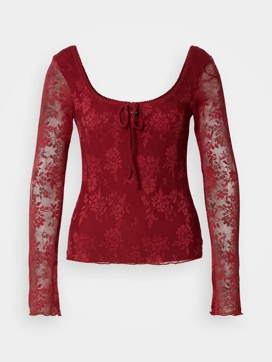 Foto van product Blouse Gina Tricot donkerrood
