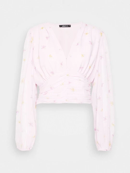 Foto van product Blouse Gina Tricot donkerroze