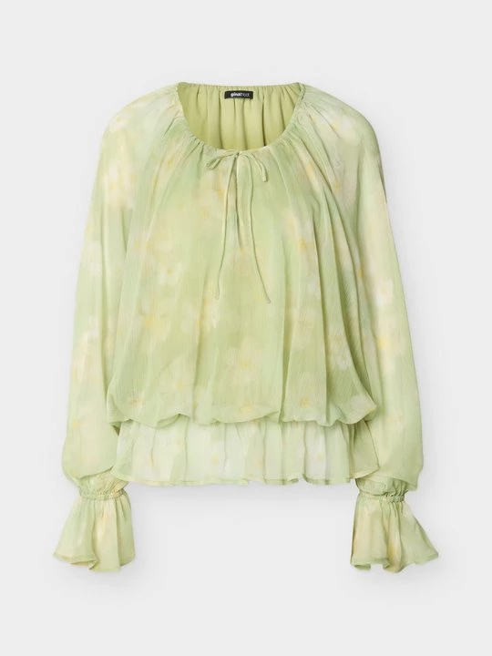 Foto van product Blouse Gina Tricot groen