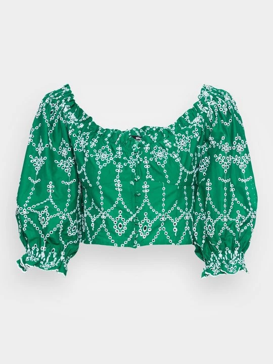 Foto van product Blouse Gina Tricot groen
