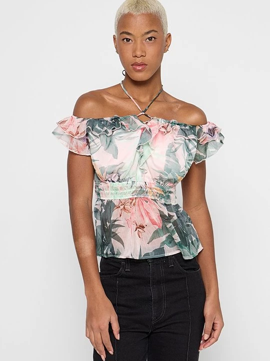 Foto van product Blouse Guess donkerroze