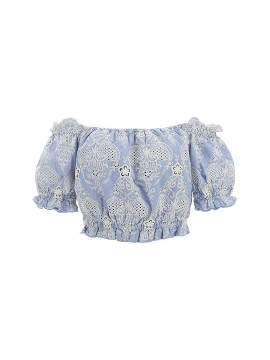 Foto van product Blouse Guess lichtblauw