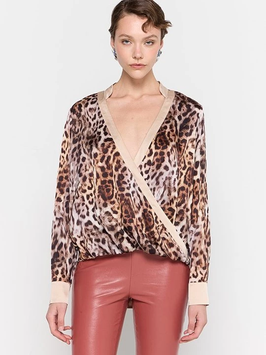 Foto van product Blouse Guess lichtbruin