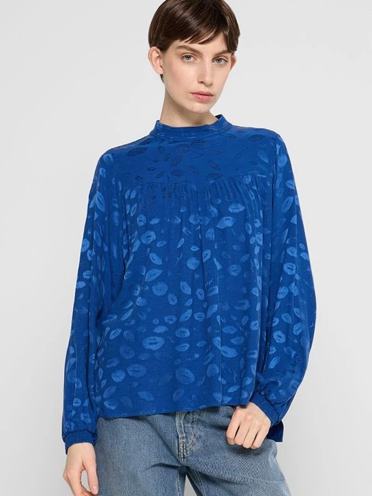 Foto van product Blouse Hugo blauw