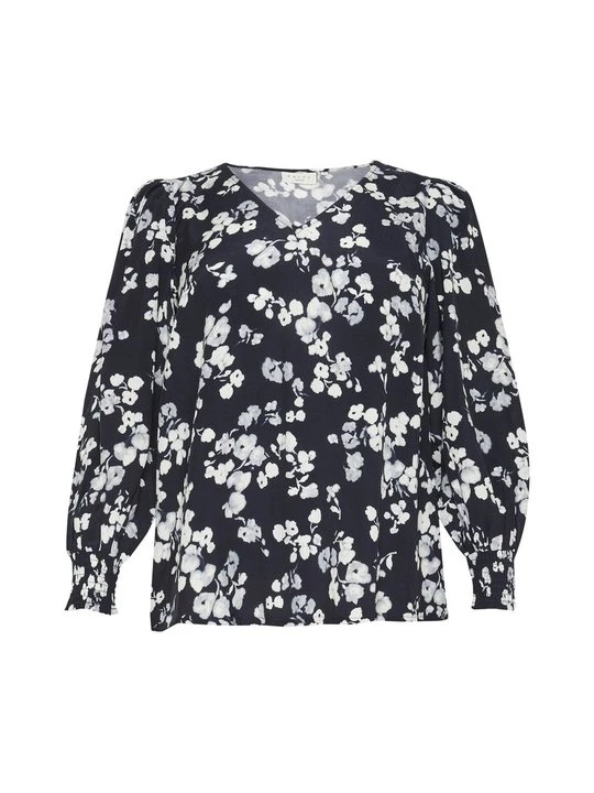 Foto van product Blouse Kaffe donkerblauw