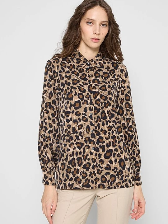 Foto van product Blouse KARL LAGERFELD bruin