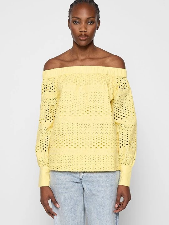 Foto van product Blouse KARL LAGERFELD geel