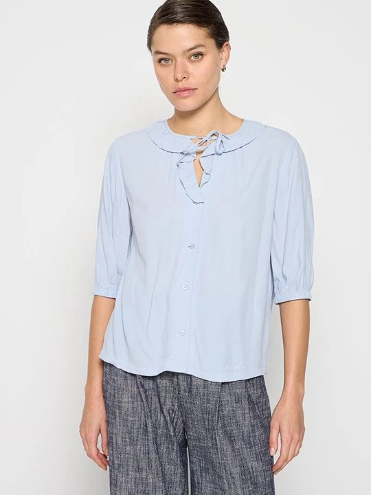 Foto van product Blouse KARL LAGERFELD lichtblauw