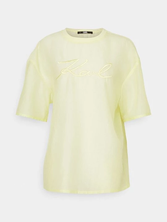 Foto van product Blouse KARL LAGERFELD lichtgeel