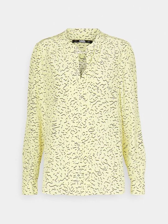 Foto van product Blouse KARL LAGERFELD lichtgeel