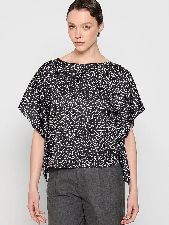 Foto van product Blouse KARL LAGERFELD zwart