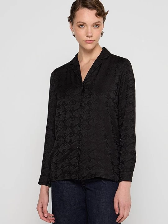 Foto van product Blouse KARL LAGERFELD zwart