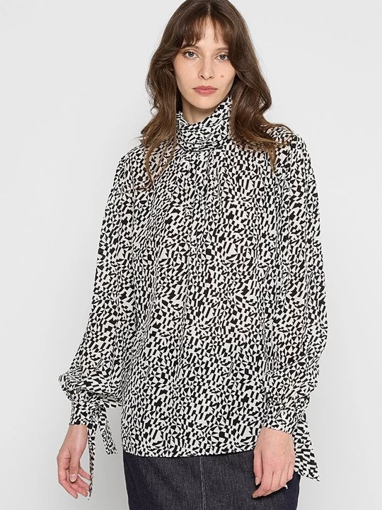 Foto van product Blouse KARL LAGERFELD zwart