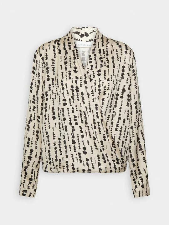 Foto van product Blouse La Strada Unica taupe