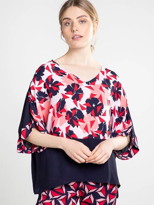 Foto van product Blouse Laurèl donkerblauw