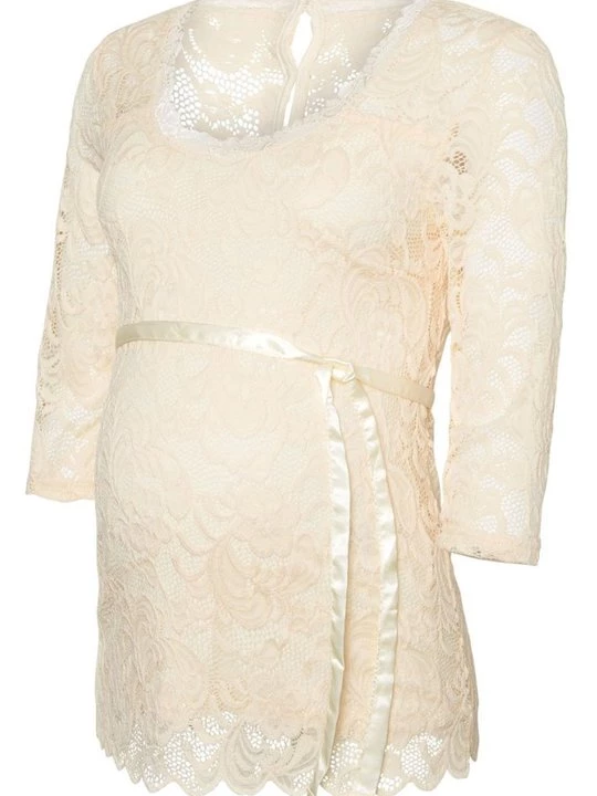 Foto van product Blouse Mamalicious beżowy