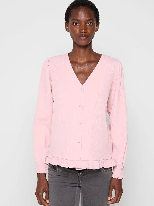 Foto van product Blouse Mamalicious donkerroze